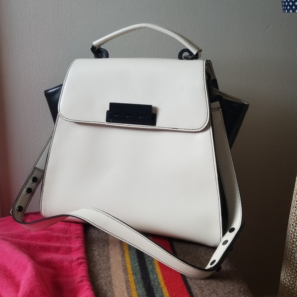 GORGEOUS - Zac Posen White Satchel Bag